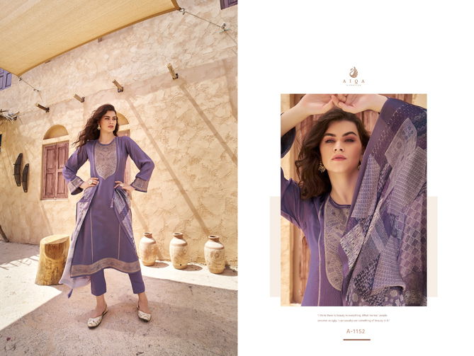 Aiqa By Mira Muslin Silk Designer Salwar Kameez Wholesale Price In Surat